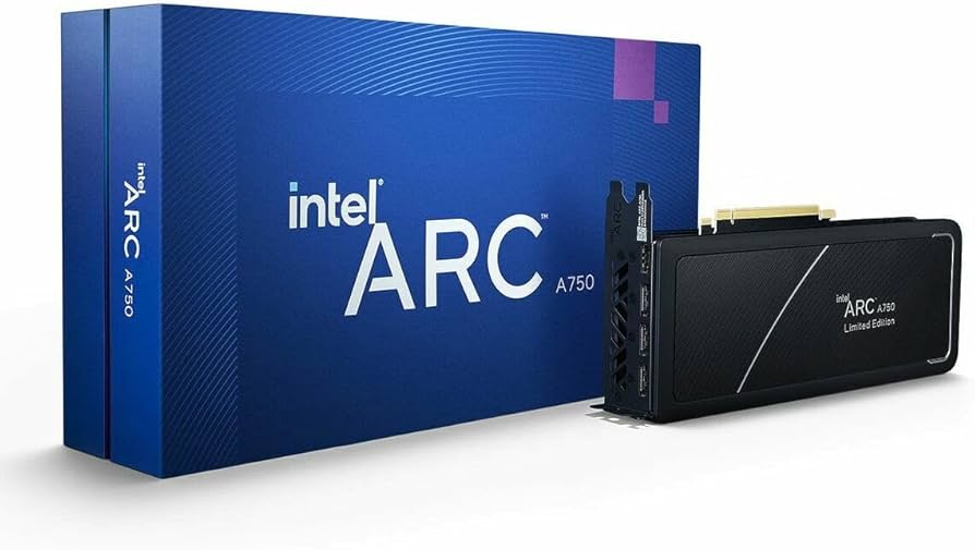 Intel Arc A750 顯示卡圖片